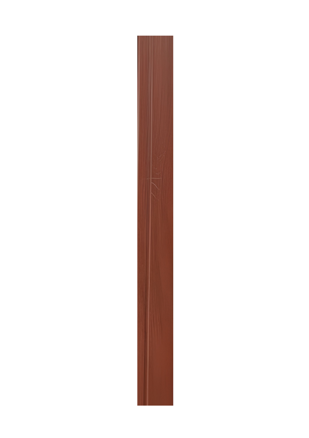 Zócalo MDF - Acabado Madera Cobrizo / Caoba