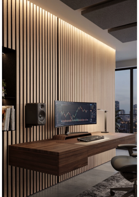 Wall Panel Acústico - White Oak