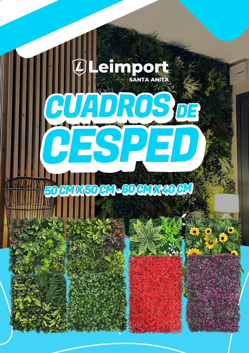 CUADROS DE CESPED