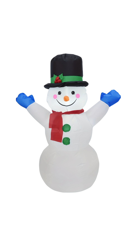 Muñeco de Nieve Inflable – 120 cm