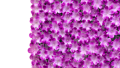 Malla de Hojas Tupidas Violeta