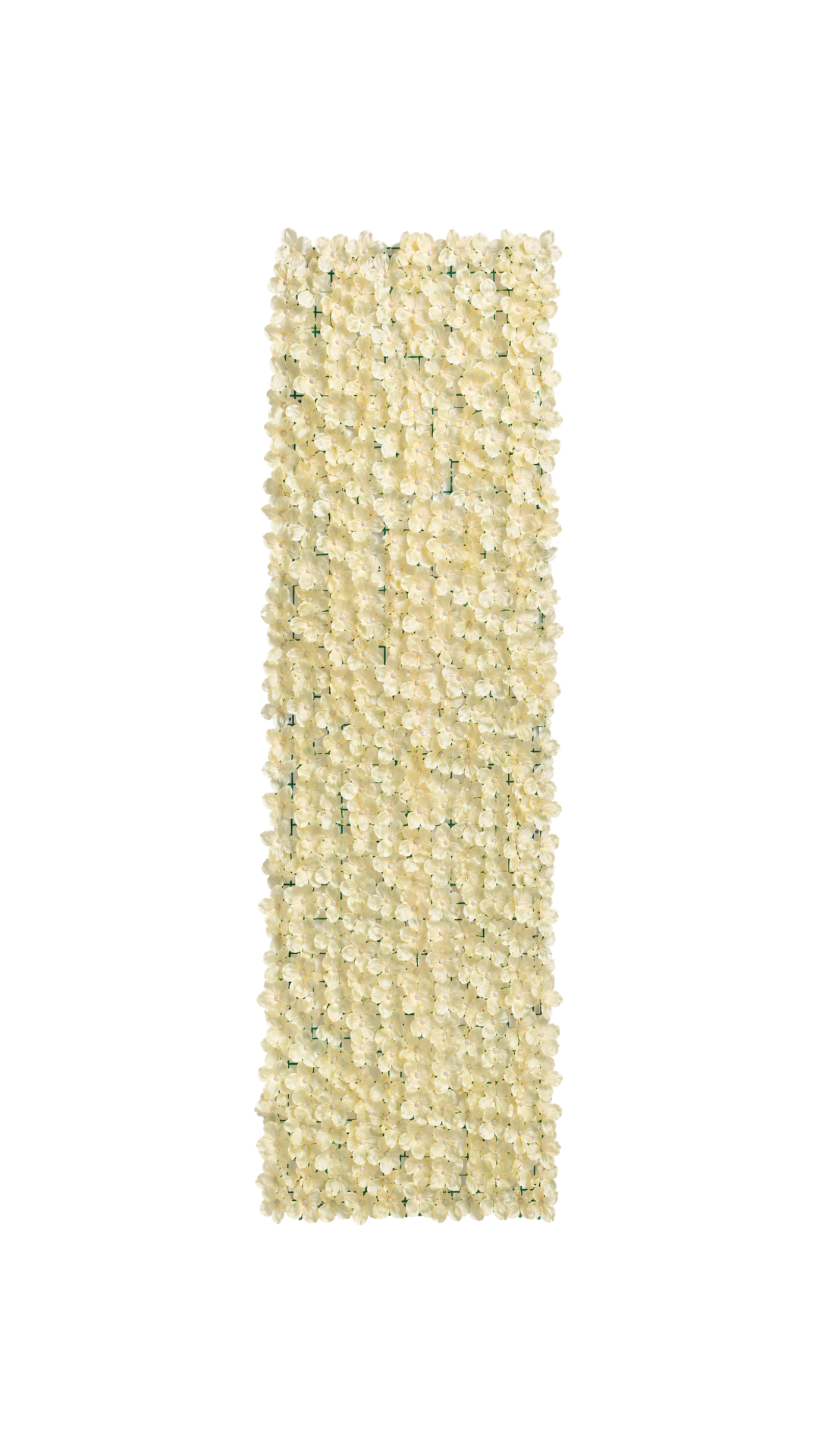 Malla de Hojas Tupidas Blancas