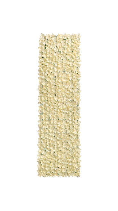 Malla de Hojas Tupidas Blancas