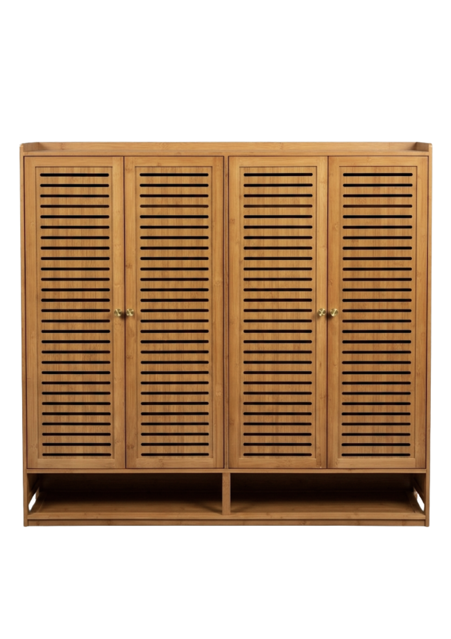 Zapatera de Bambú 4 puertas