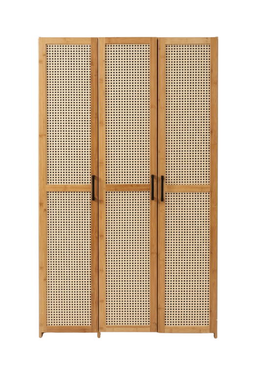 Armario Organizador Bambú - 3 Puertas
