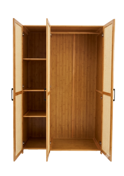 Armario Organizador Bambú - 3 Puertas