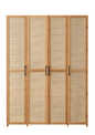 Armario Organizador Bambú - 4 Puertas