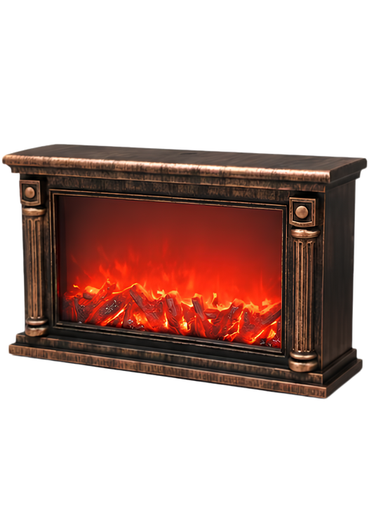 Chimenea Eléctrica Decorativa Clásica de Gran Altura (Grande)