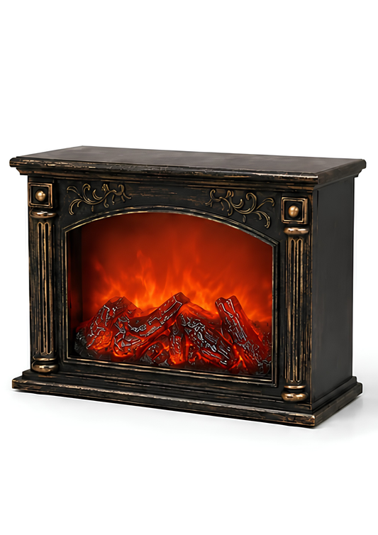 Chimenea Eléctrica Decorativa de Arco Clásica (Pequeña)