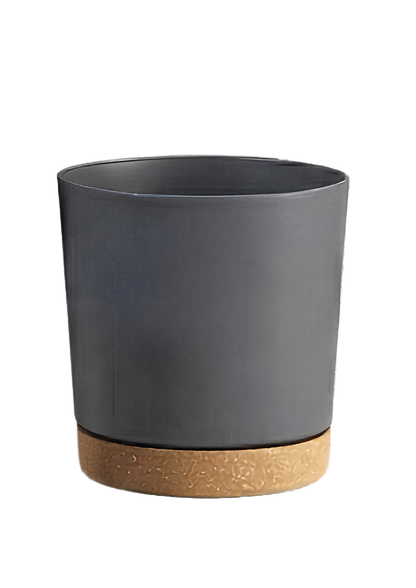 Macetas Decorativas - Modelo con Base Estilo Corcho