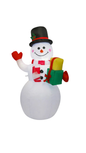 Muñeco de Nieve Inflable – 150 cm