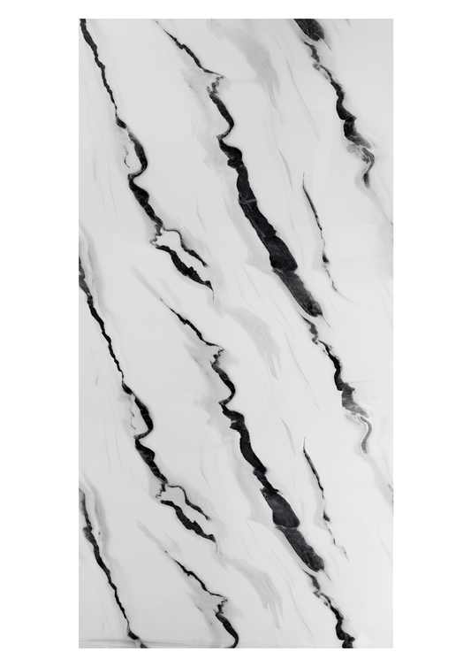 Panel de Pared PVC Tipo Mármol - Modelo Panda