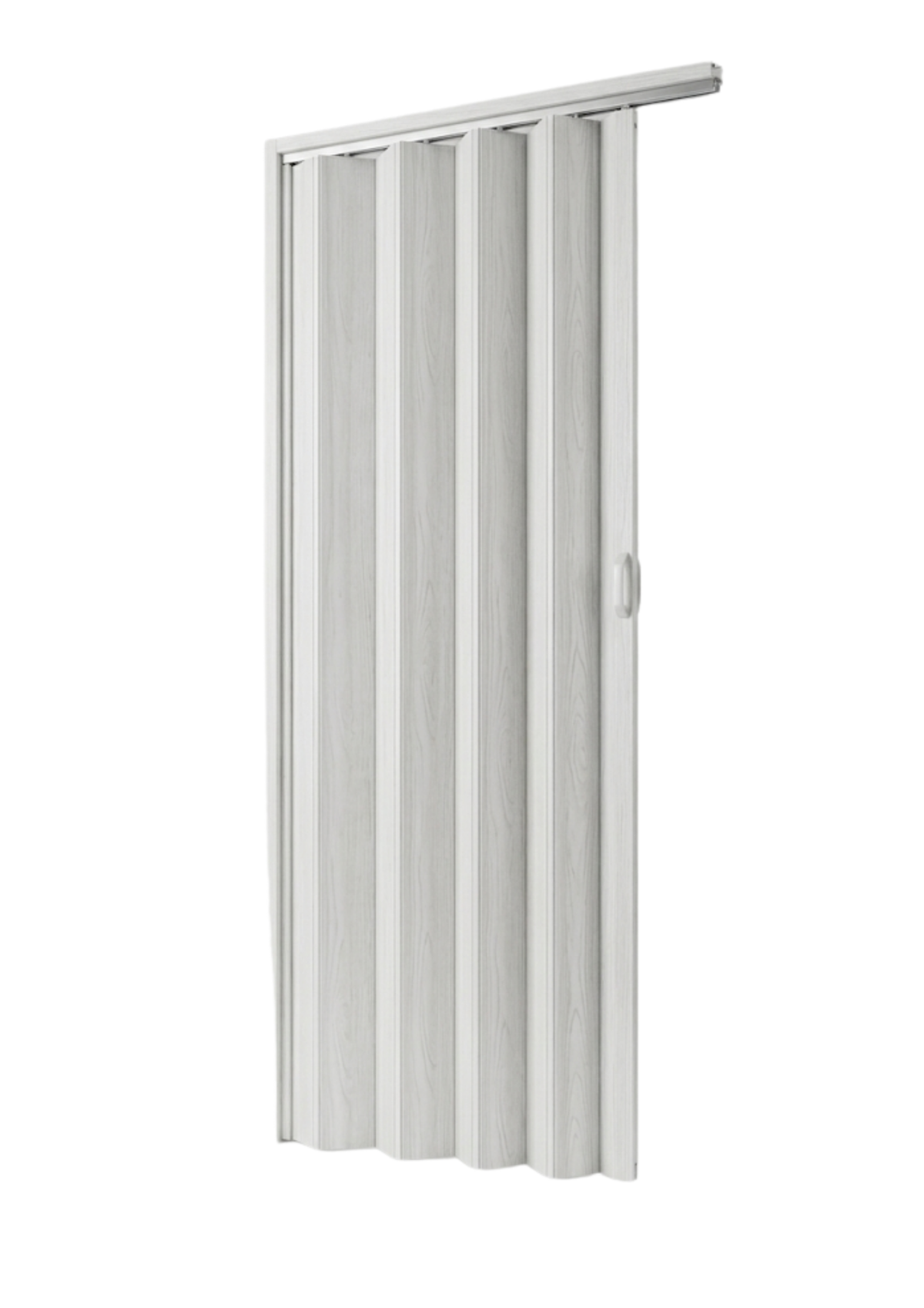 Puerta Plegable de PVC - Acabado Blanco