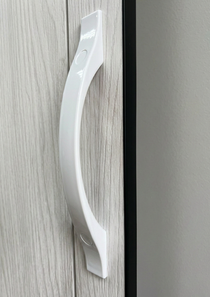 Puerta Plegable de PVC - Acabado Blanco