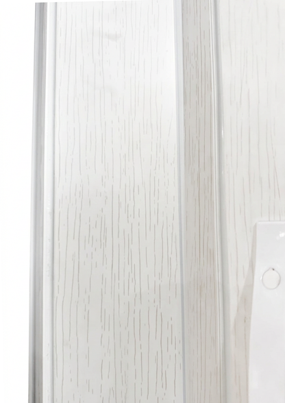 Puerta Plegable de PVC - Acabado Blanco