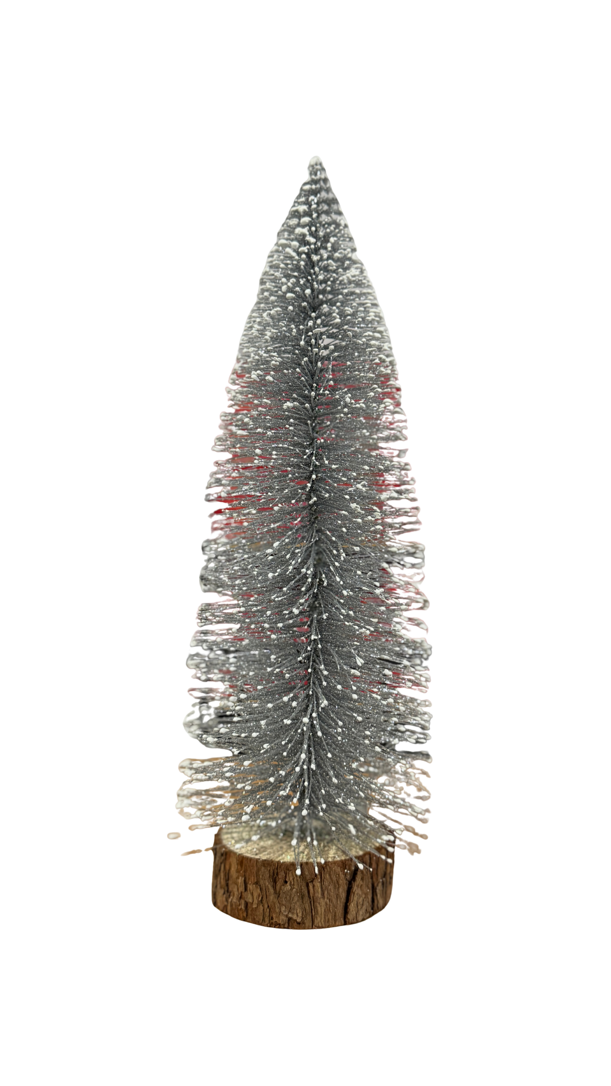 Árbol de Navidad con Base de Madera – 33 cm