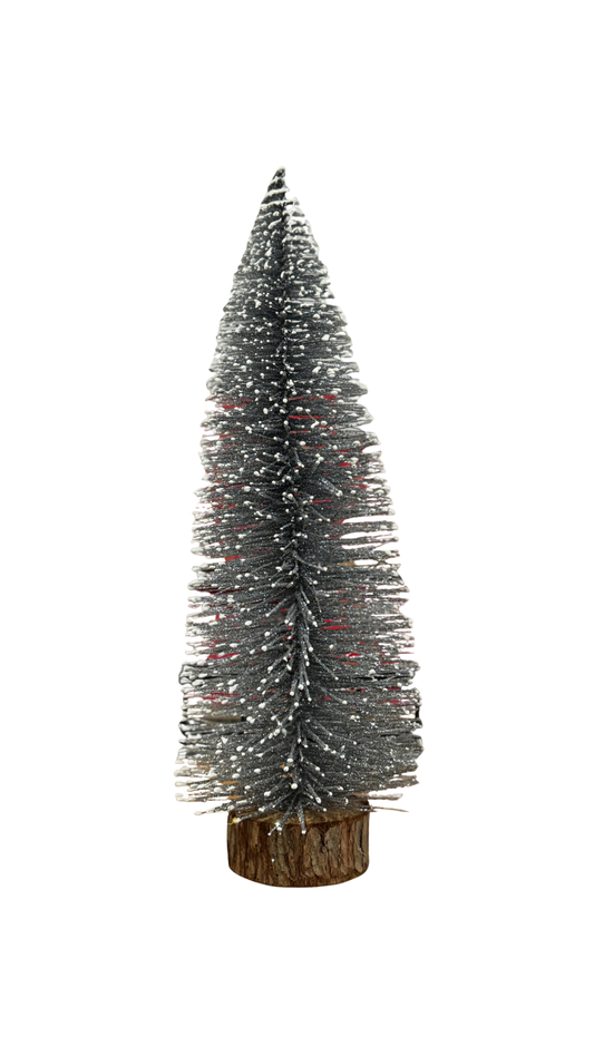 Árbol de Navidad con Base de Madera – 40 cm