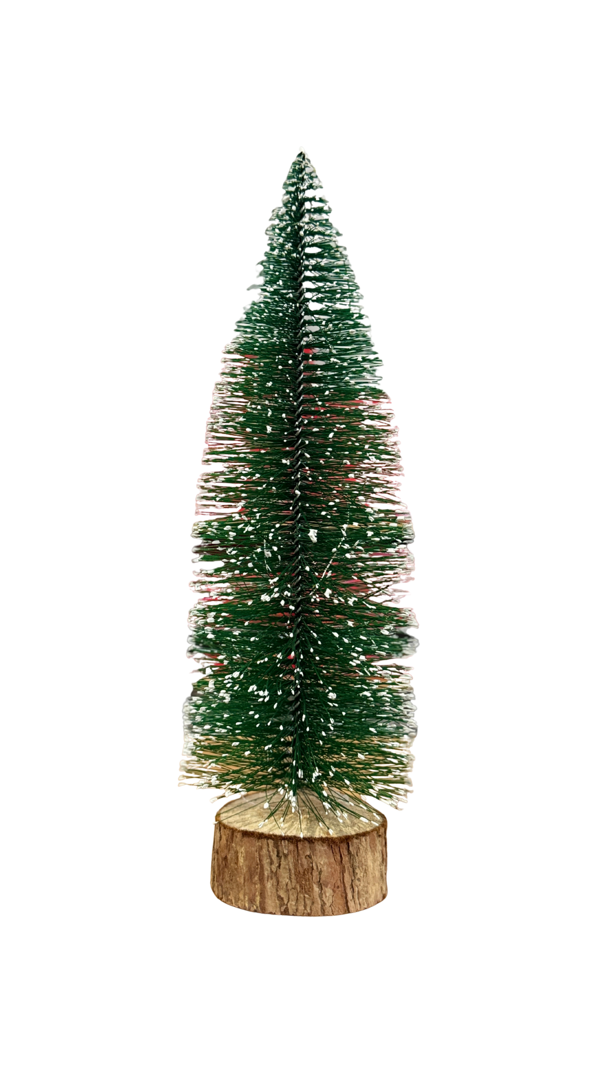 Árbol de Navidad con Base de Madera – 33 cm