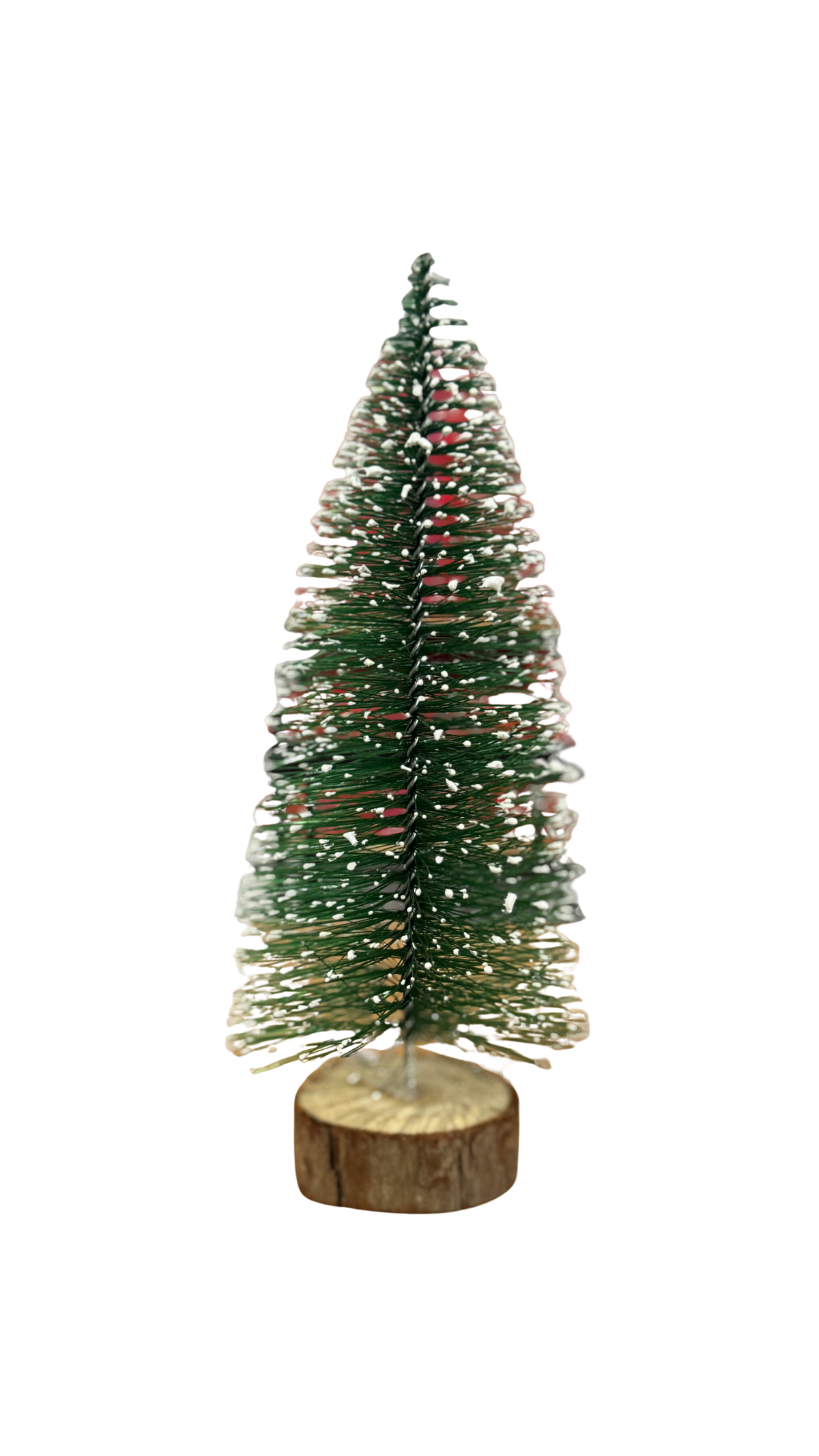 Árbol de Navidad con Base de Madera – 22 cm