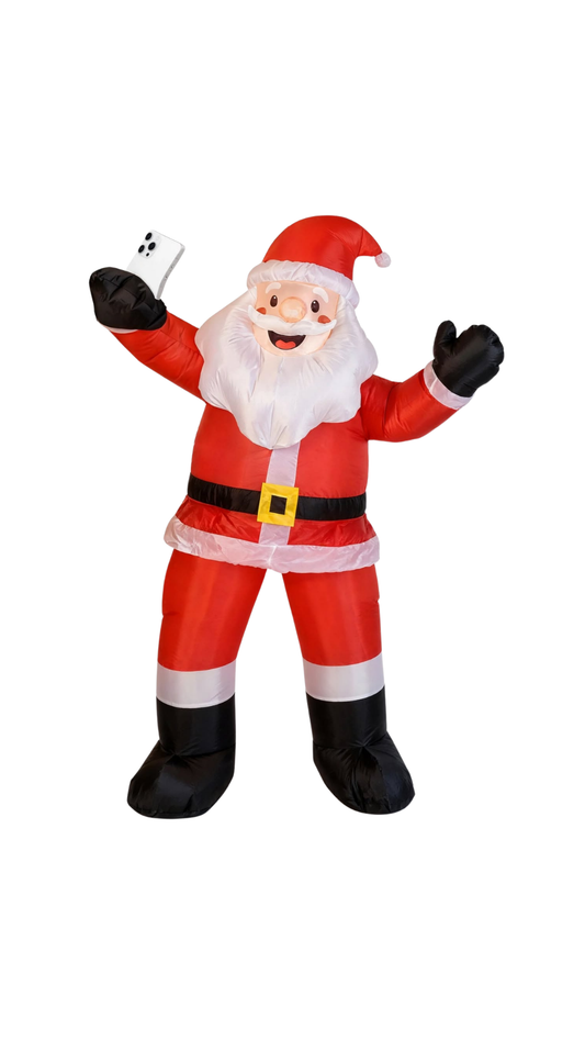 Papá Noel Selfie Inflable
